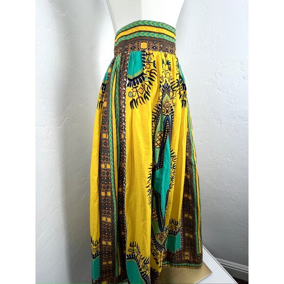 GORGEOUS BOHO COTTON MAXI SKIRT (Womens: Medium) - Picture 3 of 10